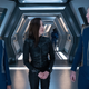 Michelle Yeoh in her Section 31 outfit.